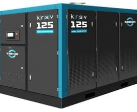 KRSV single stage rotary screw air compressor