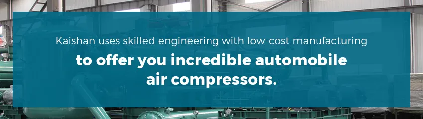 Rotary Air Compressors For The Automotive Industry