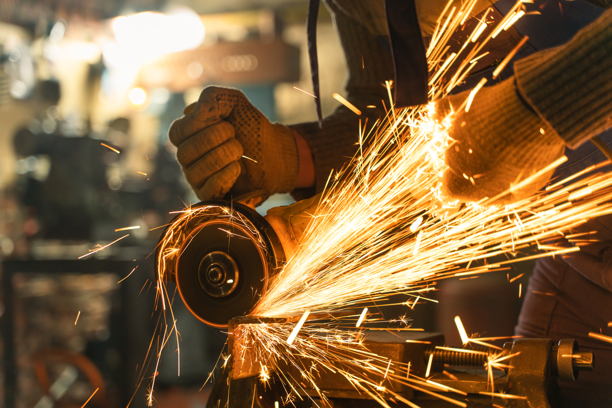 angle grinding