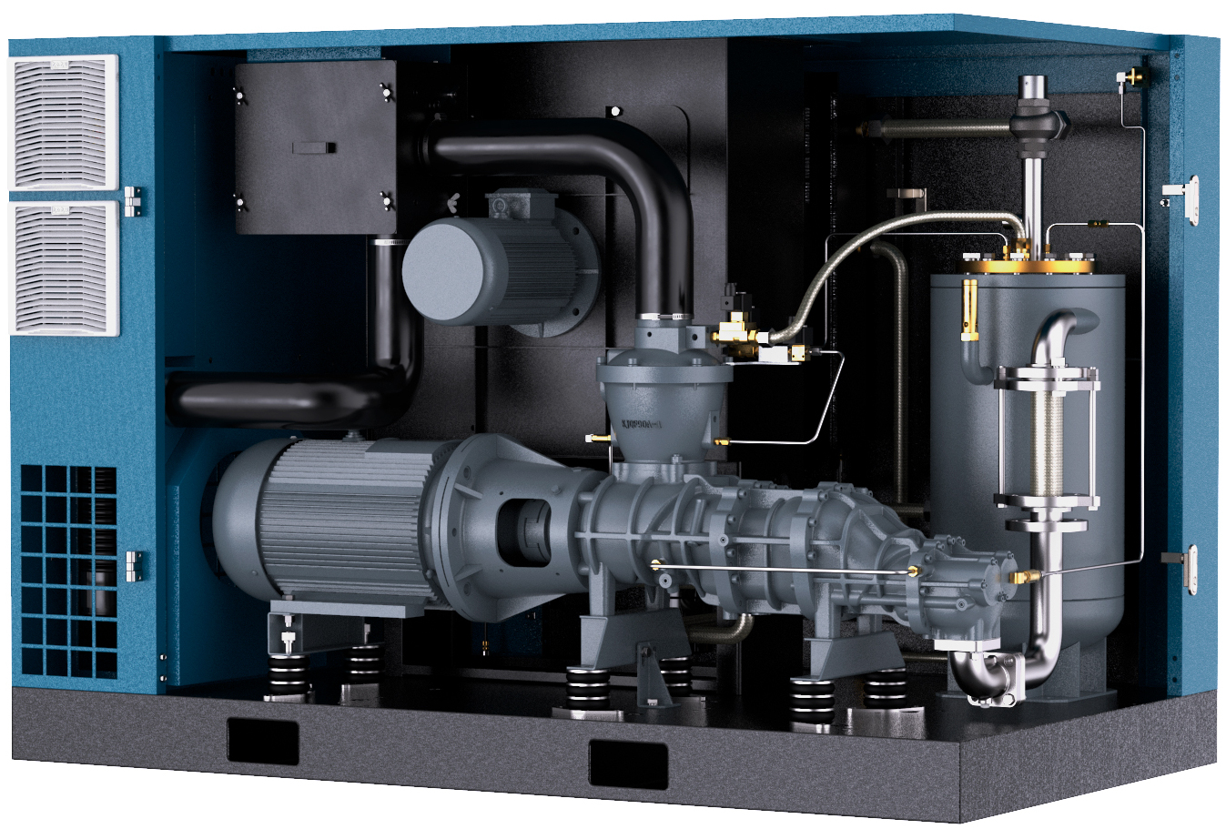 Two-stage compressor