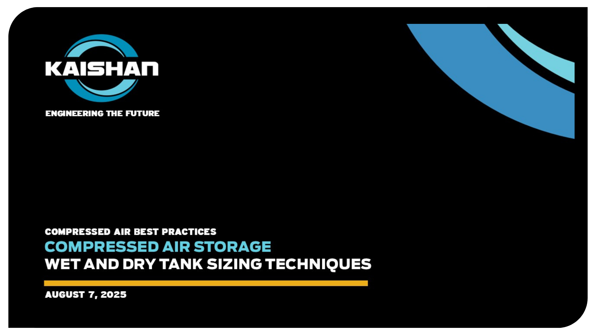 compressed air storage