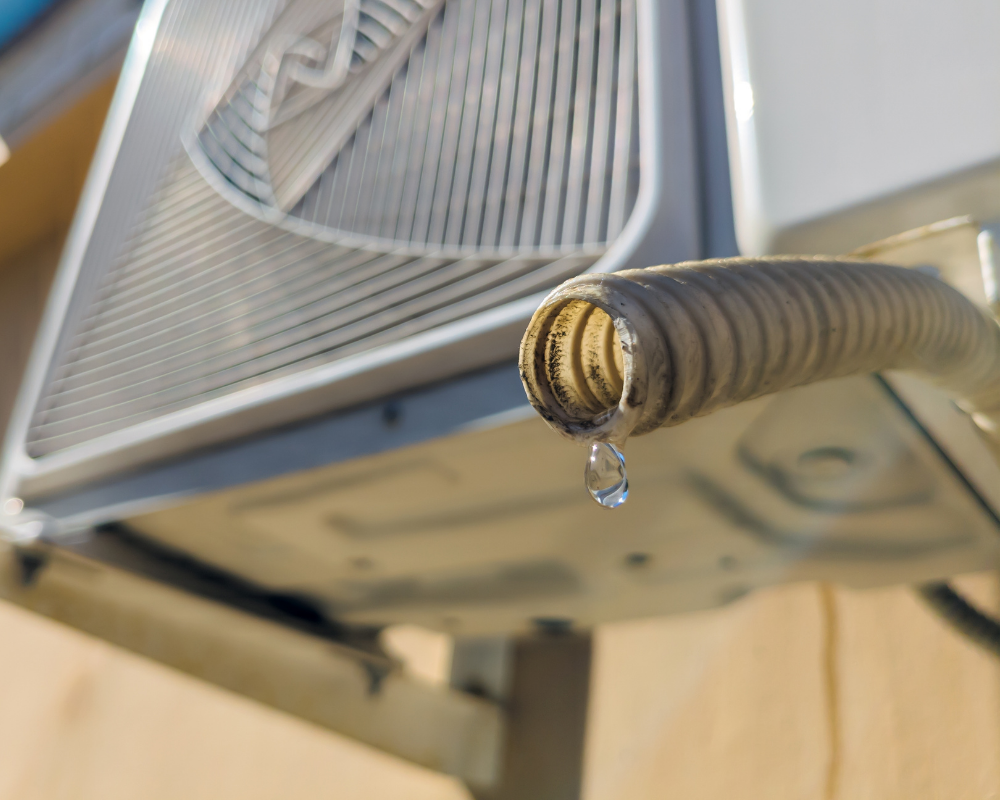 Water in air compressor