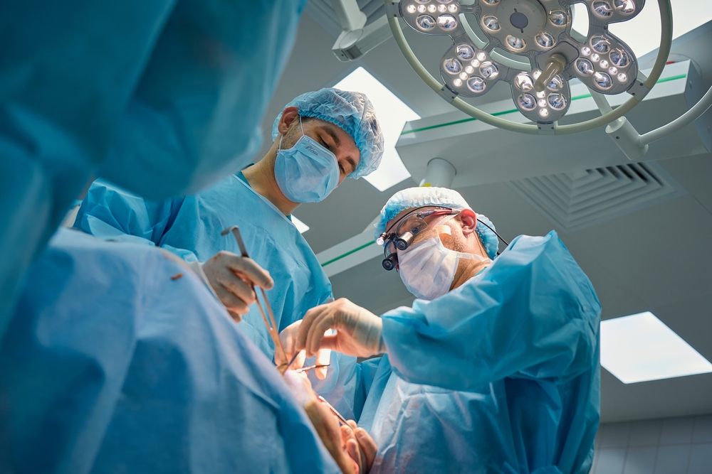 Compressed air in a healthcare application