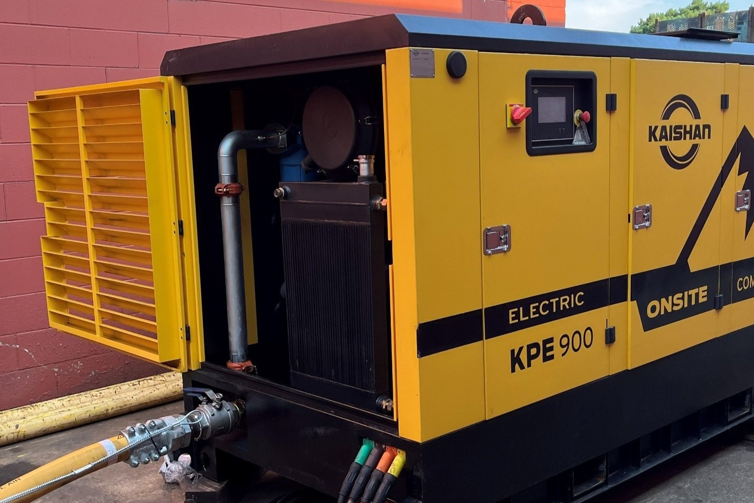 Kaishan’s KPE electric portable air compressor has the reliability and performance the market has come to expect from Kaishan rotary screw air compressors.