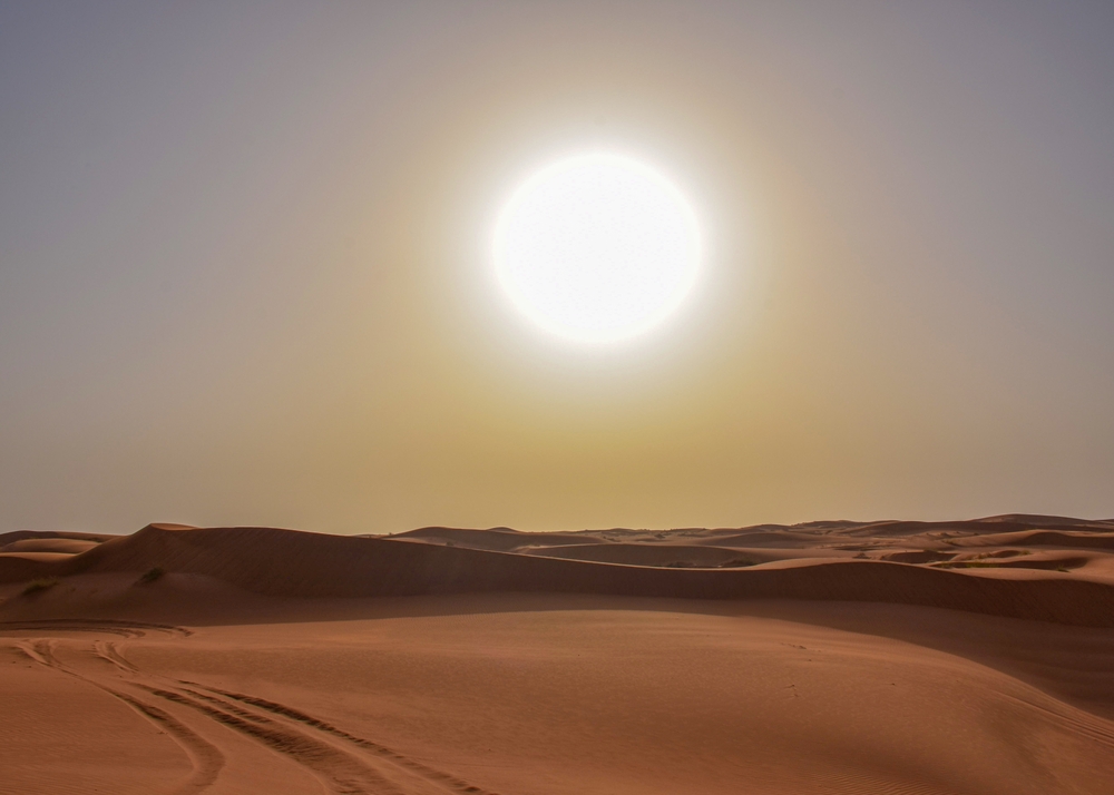 Avoid putting an air compressor in direct sunlight. 
